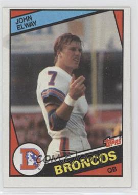 1984 Topps - [Base] #63 - John Elway [Poor to Fair]