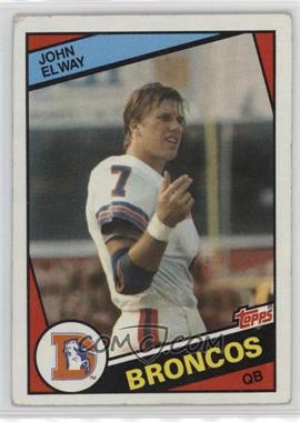 1984 Topps - [Base] #63 - John Elway [EX to NM]