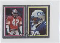 Ronnie Lott, Curt Warner [Good to VG‑EX]