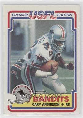 1984 Topps USFL - [Base] #117 - Gary Anderson