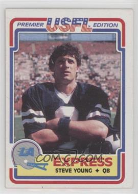 1984 Topps USFL - [Base] #52 - Steve Young