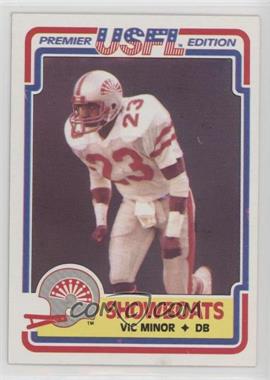 1984 Topps USFL - [Base] #56 - Vic Minor