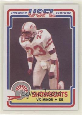 1984 Topps USFL - [Base] #56 - Vic Minor