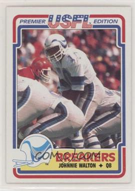 1984 Topps USFL - [Base] #82 - Johnnie Walton