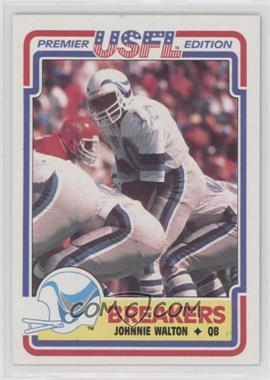 1984 Topps USFL - [Base] #82 - Johnnie Walton