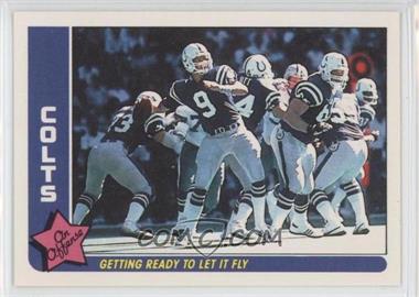 1985 Fleer in Action - [Base] #31 - Indianapolis Colts Team