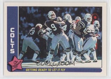1985 Fleer in Action - [Base] #31 - Indianapolis Colts Team