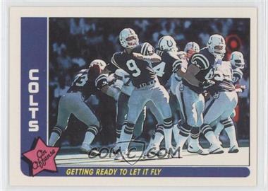 1985 Fleer in Action - [Base] #31 - Indianapolis Colts Team