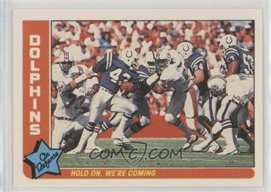 1985 Fleer in Action - [Base] #44 - Miami Dolphins Team