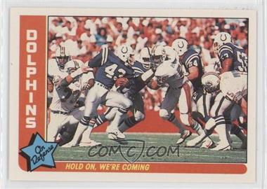 1985 Fleer in Action - [Base] #44 - Miami Dolphins Team