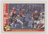 Super Bowl XIX, San Francisco 49ers, Miami Dolphins Team [Good to VG&…