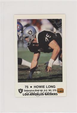 1985 Kodak Los Angeles Raiders Fire Prevention - [Base] #3 - Howie Long