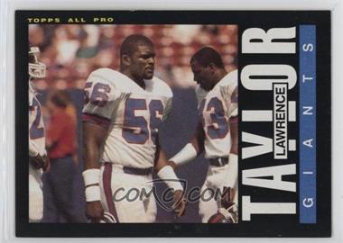 1985 Topps - [Base] #124 - Lawrence Taylor