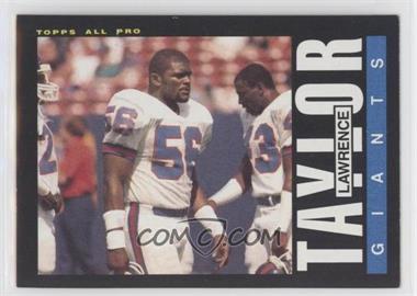 1985 Topps - [Base] #124 - Lawrence Taylor
