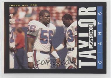 1985 Topps - [Base] #124 - Lawrence Taylor