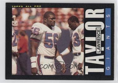 1985 Topps - [Base] #124 - Lawrence Taylor