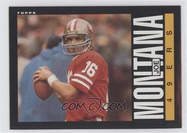 1985 Topps - [Base] #157 - Joe Montana