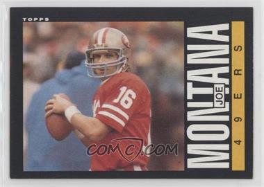 1985 Topps - [Base] #157 - Joe Montana