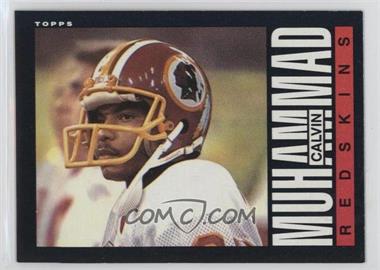 1985 Topps - [Base] #187 - Calvin Muhammad