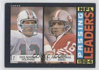 Dan Marino, Joe Montana