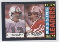 Dan Marino, Joe Montana