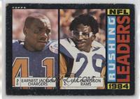 Earnest Jackson, Eric Dickerson [Good to VG‑EX]
