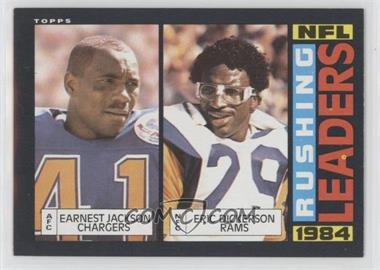 1985 Topps - [Base] #194 - Earnest Jackson, Eric Dickerson [EX to NM]