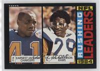 Earnest Jackson, Eric Dickerson