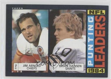 1985 Topps - [Base] #197 - Jim Arnold, Brian Hansen