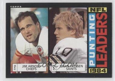 1985 Topps - [Base] #197 - Jim Arnold, Brian Hansen