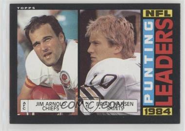 1985 Topps - [Base] #197 - Jim Arnold, Brian Hansen