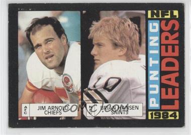 1985 Topps - [Base] #197 - Jim Arnold, Brian Hansen