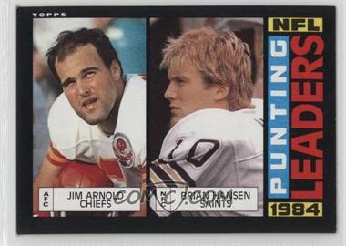 1985 Topps - [Base] #197 - Jim Arnold, Brian Hansen