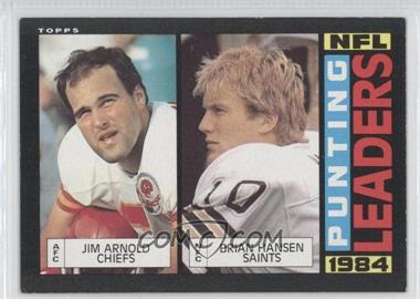 1985 Topps - [Base] #197 - Jim Arnold, Brian Hansen