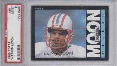 1985 Topps - [Base] #251 - Warren Moon [PSA 9 MINT]