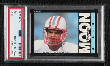 1985 Topps - [Base] #251 - Warren Moon [PSA 7 NM]