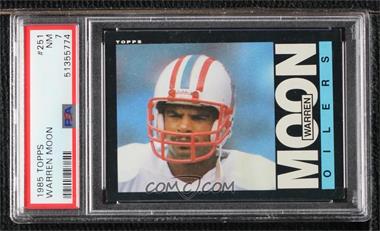 1985 Topps - [Base] #251 - Warren Moon [PSA 7 NM]