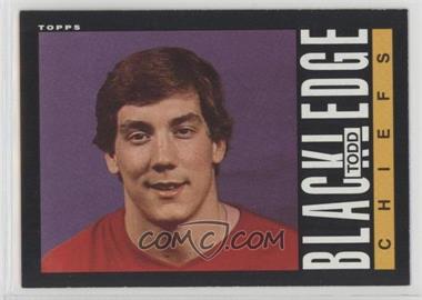 1985 Topps - [Base] #272 - Todd Blackledge