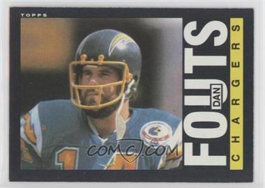 1985 Topps - [Base] #372 - Dan Fouts [Good to VG‑EX]