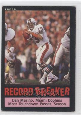 1985 Topps - [Base] #4 - Record Breaker - Dan Marino