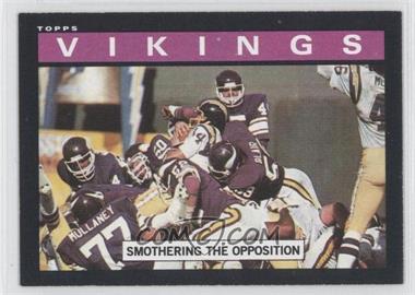 1985 Topps - [Base] #89 - Minnesota Vikings Team