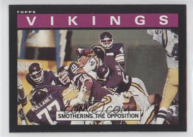 1985 Topps - [Base] #89 - Minnesota Vikings Team