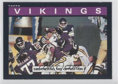1985 Topps - [Base] #89 - Minnesota Vikings Team