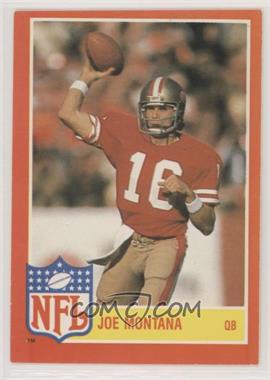 1985 Topps - NFL Star Set #7 - Joe Montana