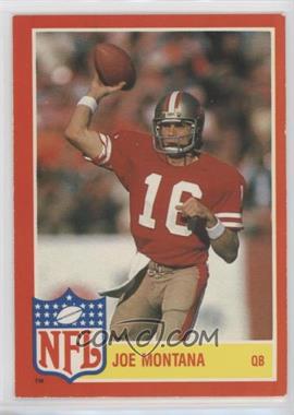 1985 Topps - NFL Star Set #7 - Joe Montana