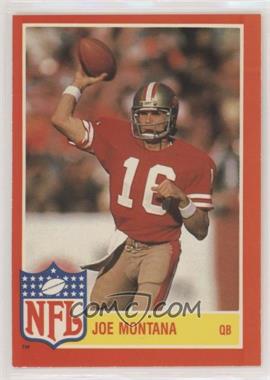 1985 Topps - NFL Star Set #7 - Joe Montana