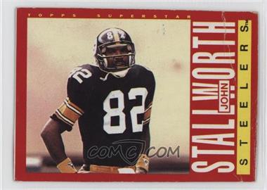 1985 Topps - Wax Box Bottom Superstars #O - John Stallworth [Good to VG‑EX]