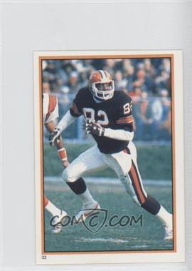 1985 Topps Album Stickers - [Base] - Coming Soon #33 - Ozzie Newsome
