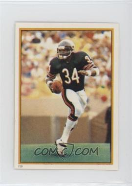 1985 Topps Album Stickers - [Base] #156 - Walter Payton