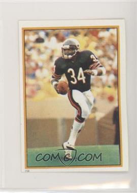 1985 Topps Album Stickers - [Base] #156 - Walter Payton